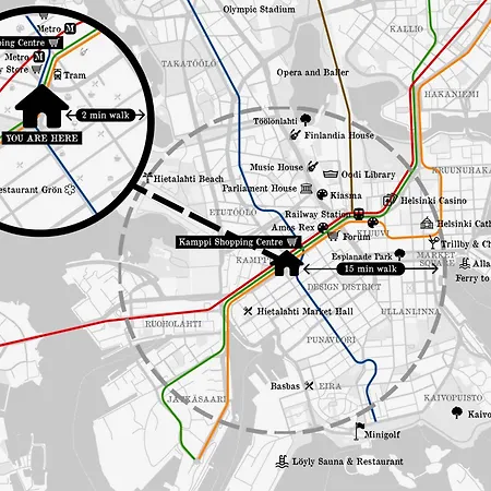 Apartamento Spot In Heart Of Center - Next To Everything Helsinki